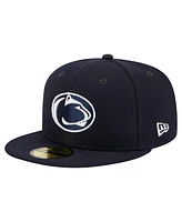 New Era Men's Navy Penn State Nittany Lions 59fifty Fitted Hat