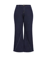 City Chic Plus Harley Kyla Wide Leg Jean