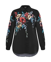 City Chic Plus Phoebe Shirt