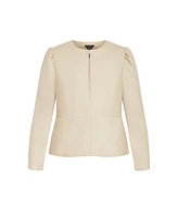 City Chic Plus Mysteria Jacket