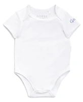 Guess Baby Boys Short Sleeve Bodysuit and Bear Shortall, 2-Piece Set