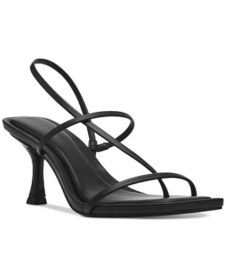 Steve Madden Women's Locke Strappy Mid-Heel Dress Sandals