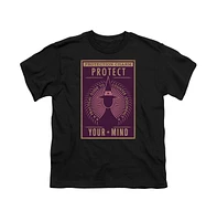 Fantastic Beasts Boys Protect Your Mind Short Sleeve Tee / T-Shirt