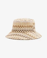 Steve Madden Straw Bucket Hat