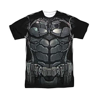 Batman Men's Arkham Knight Uniform Short Sleeve Adult Poly Crew Tee / T-Shirt