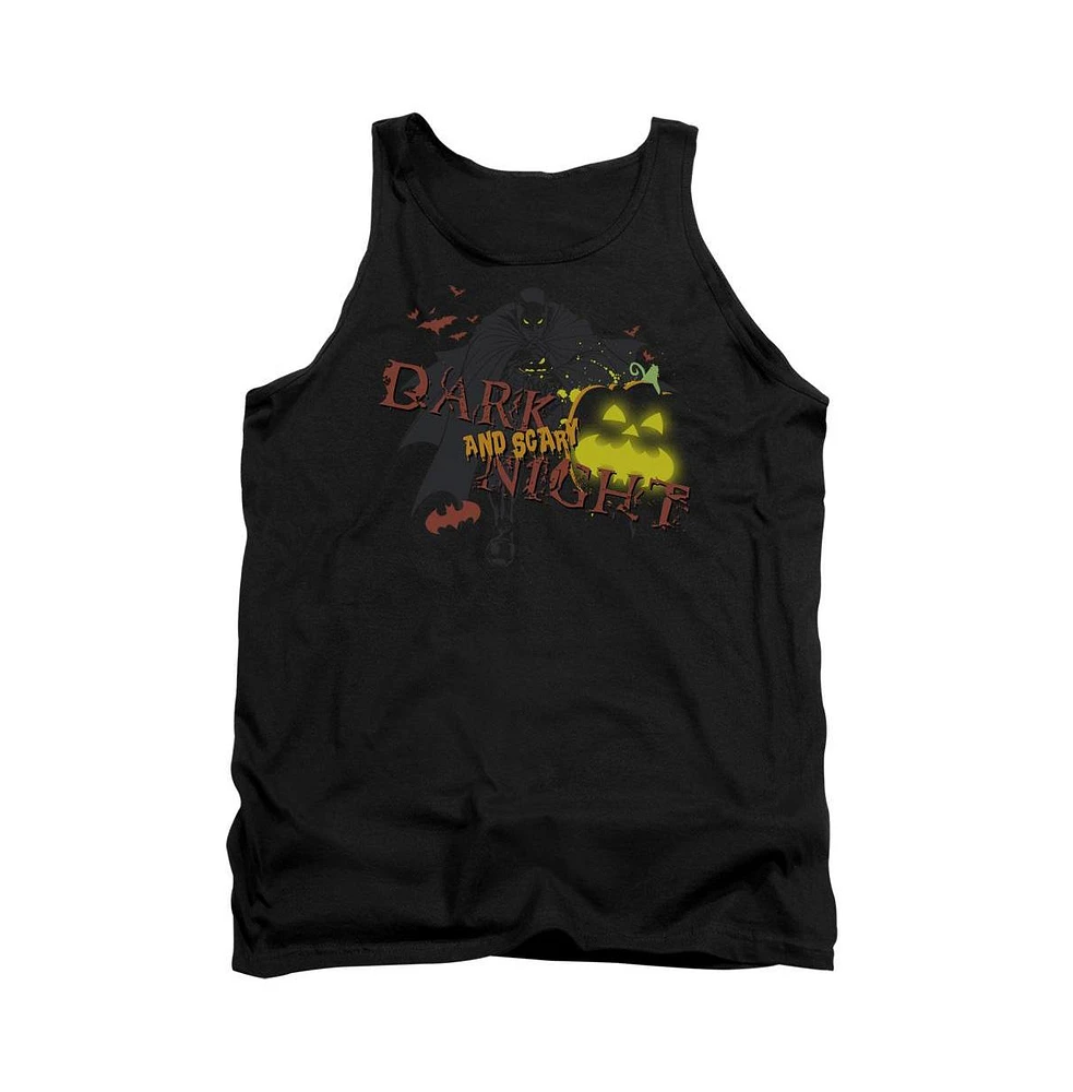 Batman Men's Dark And Scary Night Adult Tank Top