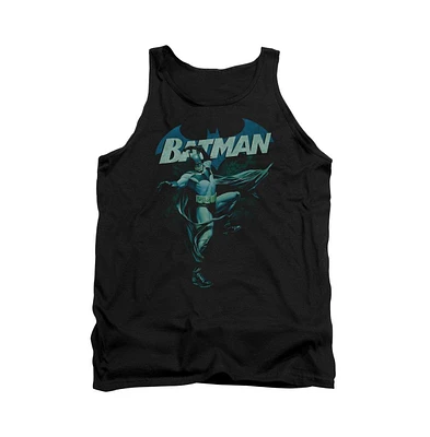 Batman Men's Blue Bat Adult Tank Top