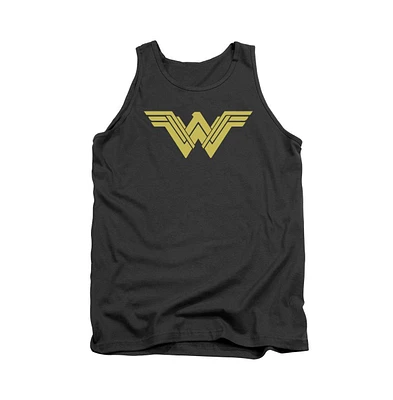 Batman V Superman Mens Clean Line Logo Adult Tank Top