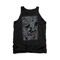 Batman Men's Detective 487 Distress Adult Tank Top