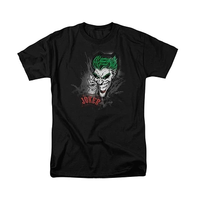 Batman Big & Tall Joker Sprays The City Short Sleeve Adult Tee / T-Shirt