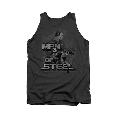 Superman Men's Steel Poses Adult Tank Top