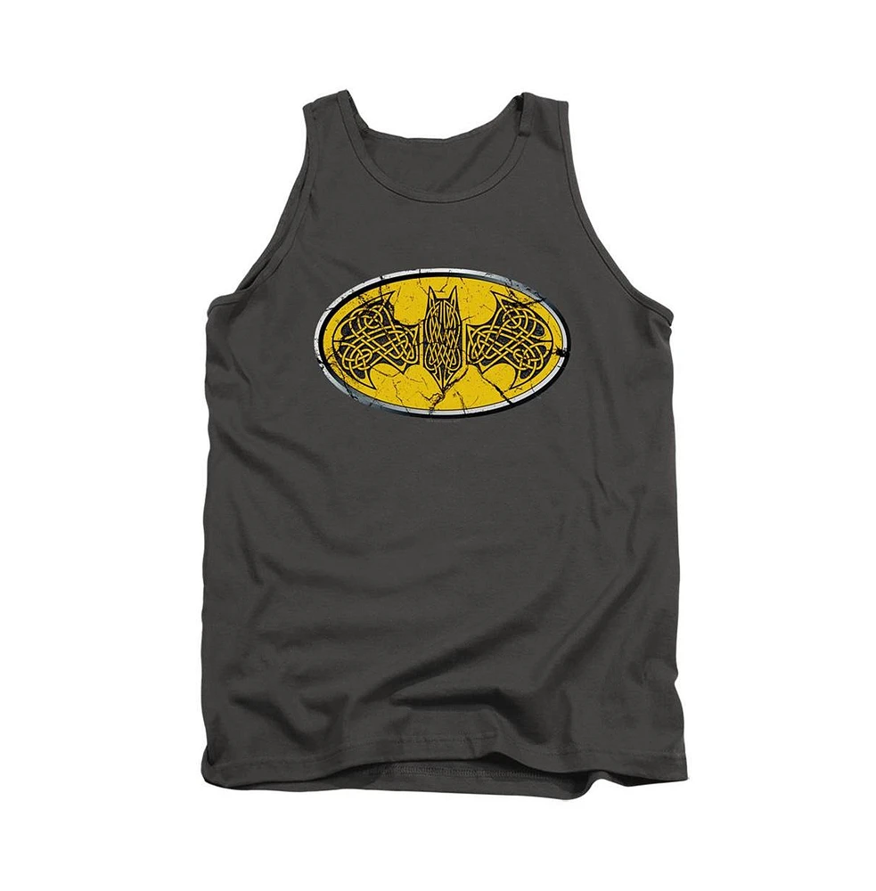 Batman Men's Celtic Shield Adult Tank Top