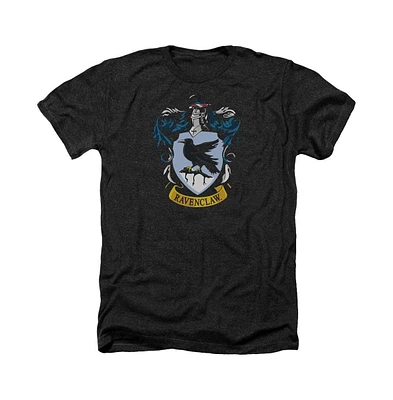 Harry Potter Men's Ravenclaw Crest Adult Heather Tee / T-Shirt