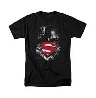 Superman Big & Tall Darkest Hour Short Sleeve Adult Tee / T-Shirt