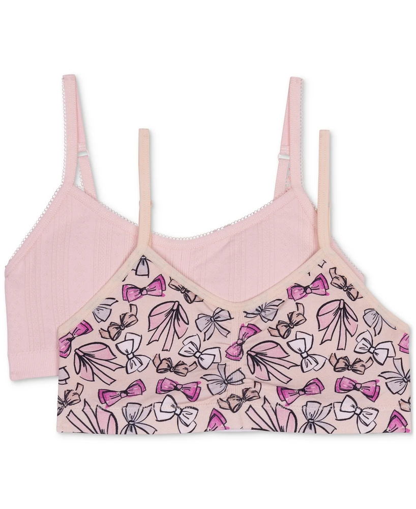 Maidenform Big Girls Seamless Ruched Crop Bras