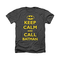 Batman Men's Call Adult Heather Tee / T-Shirt