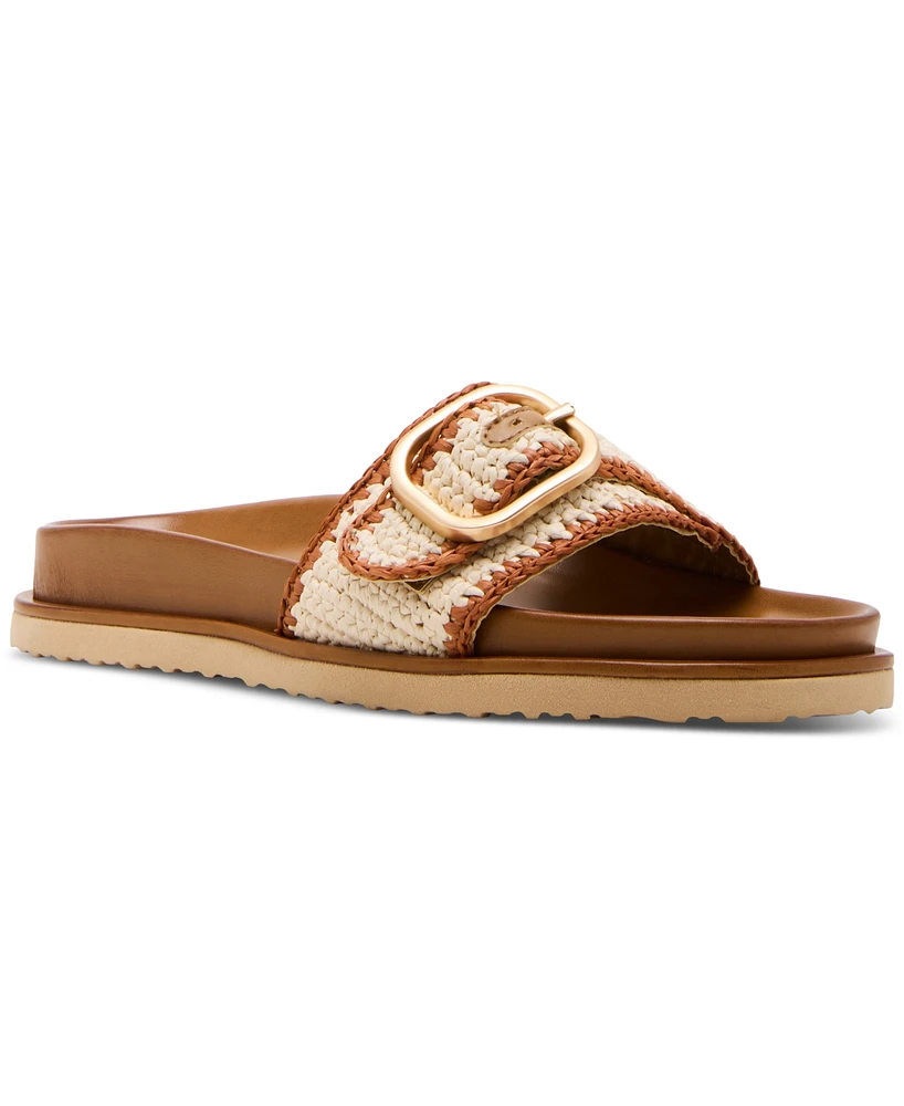 Steve Madden Women's Memphis Footbed Slide Sandals