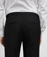 Mango Men's Slim-Fit Tuxedo Suit Pants