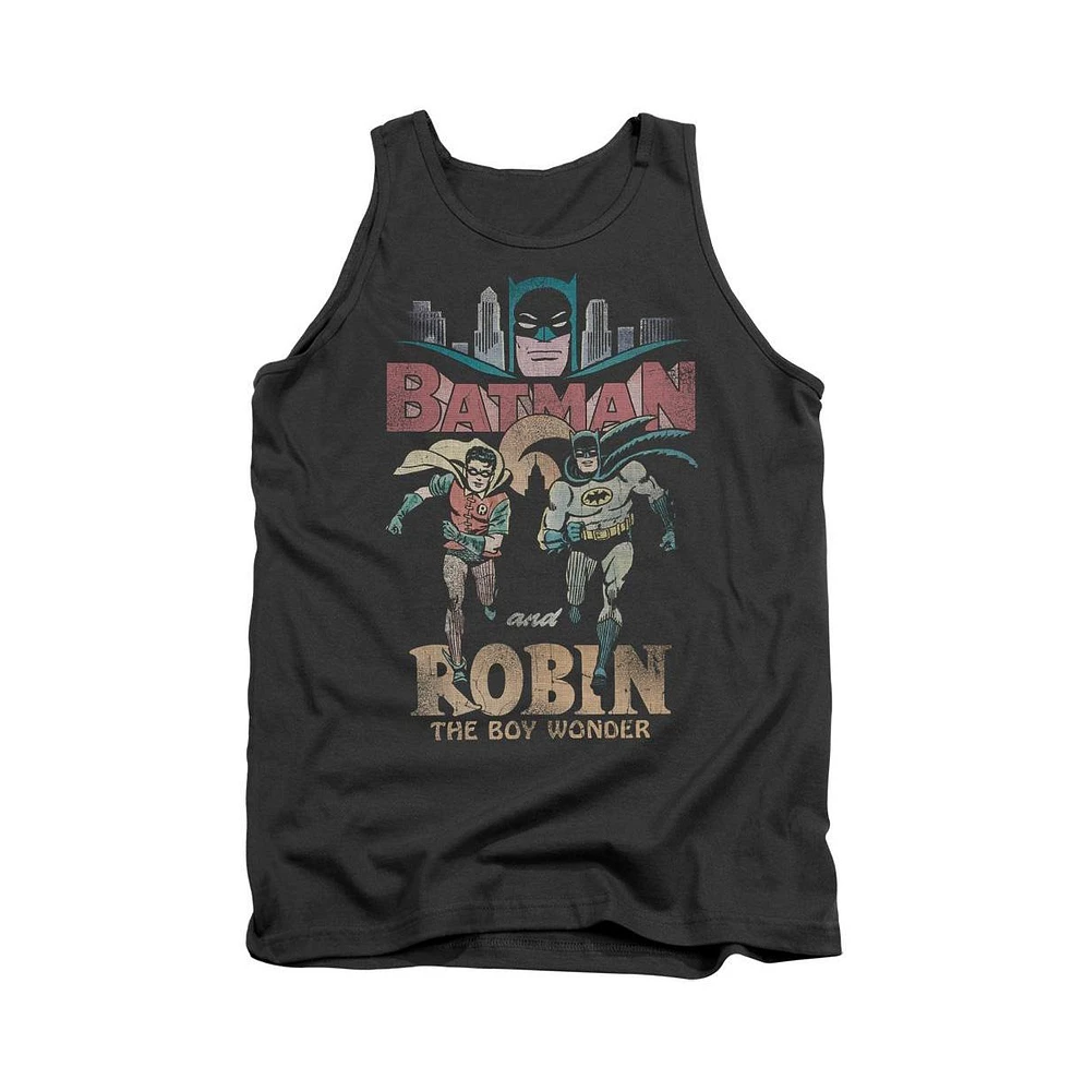 Batman Men's Classic Tv Duo Adult Tank Top