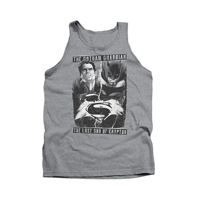 Batman V Superman Mens Guardian Son Adult Tank Top