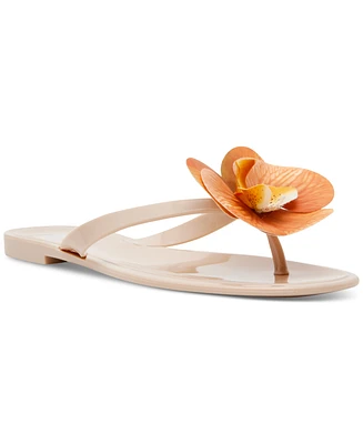 Steve Madden Women's Poppyseed Floral Jelly Slide Sandals