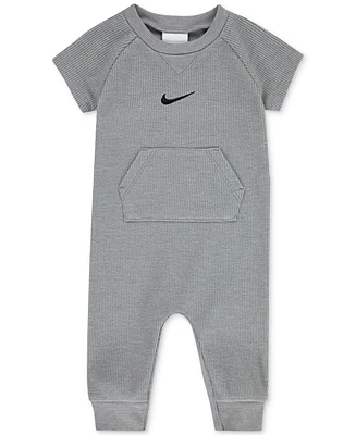 Nike Baby Essentials Short-Sleeve Waffle Coverall