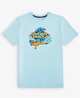 Under Armour Big Boys Ua Short-Sleeve Super Soaker Graphic Surf Shirt