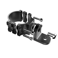 Kemimoto Whip Light Mount 2PCS, Heavy Duty Cnc Machined Aluminum 360° Adjustable Utv Whip Mount, Fit 1.75"-2" Roll Bar, Fit Whip Light Flag Pod L