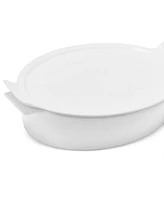 The Cellar Whiteware James Collection Oval Baker With Lid, Exclusively at Macy's