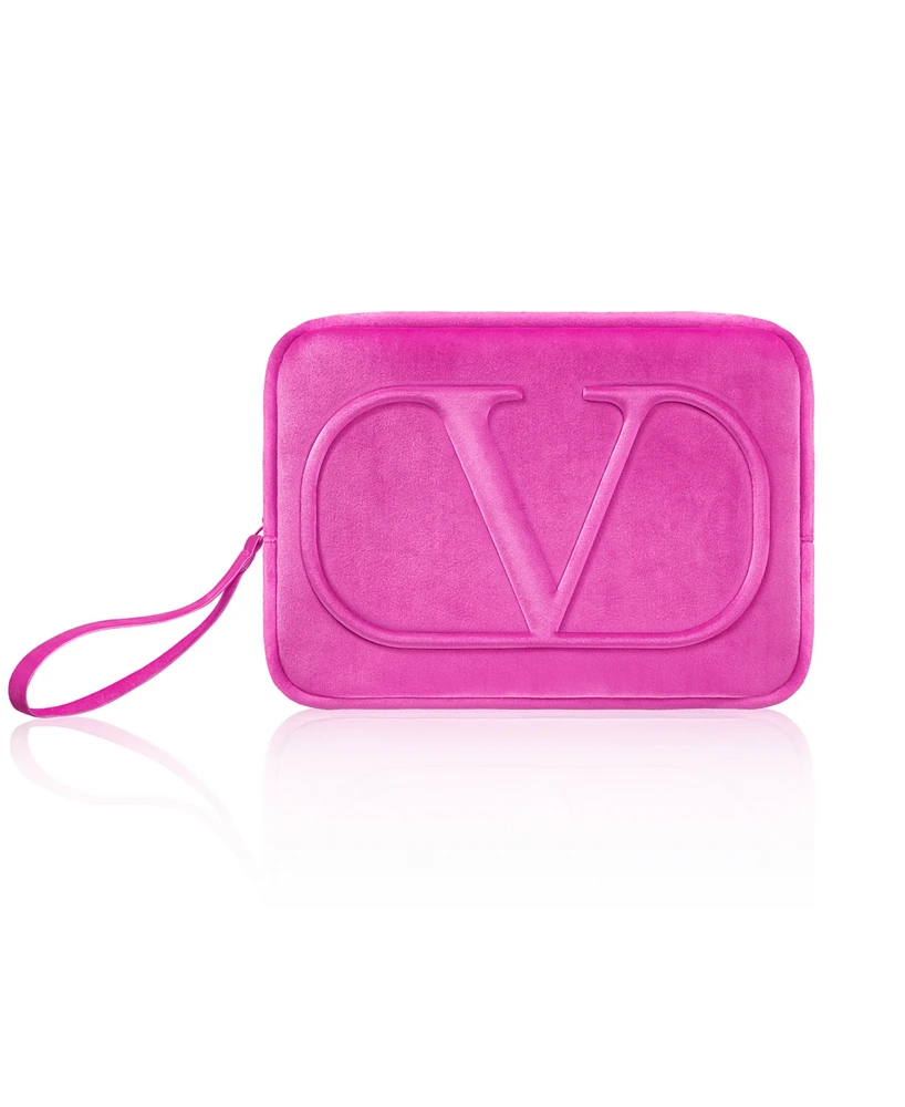 Free Valentino beauty pink pouch with $170 Valentino women's fragrance purchase