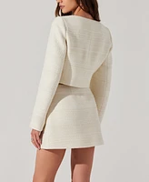 Astr the Label Women's Rosario Cropped Jacket