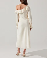 Astr the Label Women's Coraline Ruffled Maxi Dress