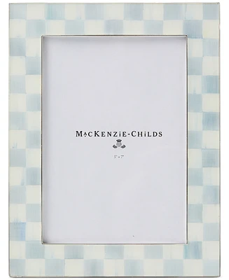 MacKenzie-Childs Sterling Check Silver-Plated Frame, 5" x 7"