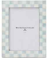 MacKenzie-Childs Sterling Check Silver-Plated Frame, 5" x 7"