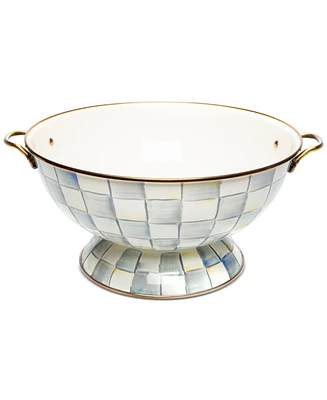 MacKenzie-Childs Sterling Check Everything Bowl