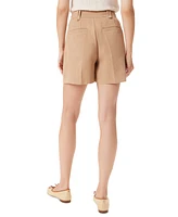 Sam Edelman Women's Noa High-Rise Embroidery Shorts