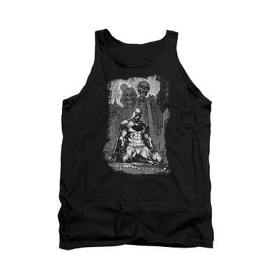 Batman Men's Sketchy Shadows Adult Tank Top