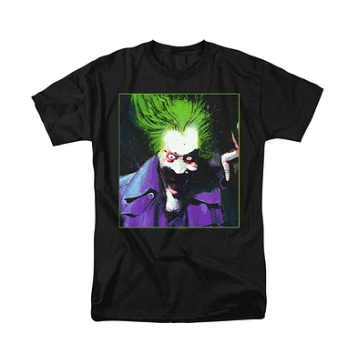 Batman Big & Tall Arkham Asylum Joker Short Sleeve Adult Tee / T-Shirt