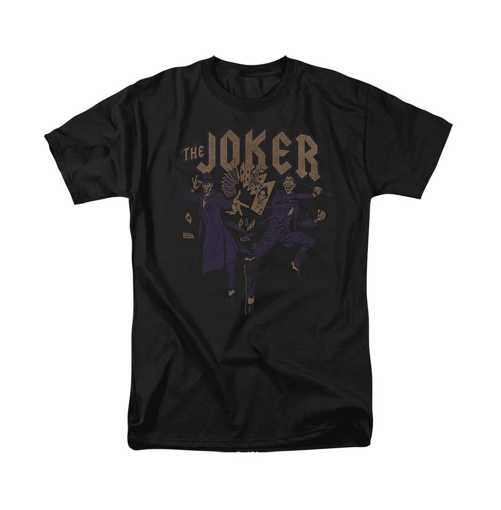 Batman Big & Tall Joker Duo Short Sleeve Adult Tee / T-Shirt