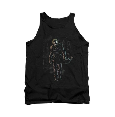 Batman Men's Joker Leaves Arkham Adult Tank Top