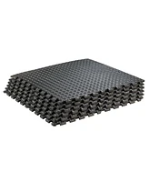 Sorbus 24 Sq Ft Blue Eva Foam Interlocking Exercise Mat, 6-Tile