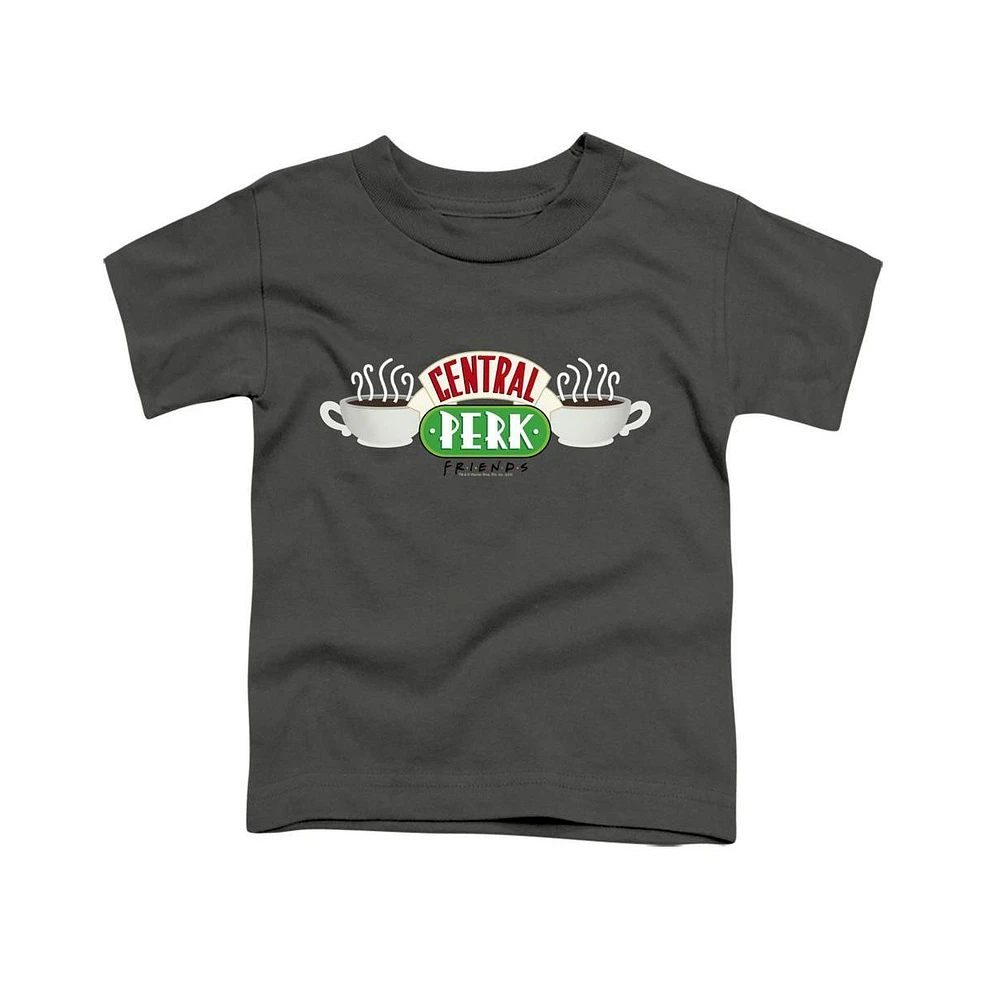 Friends Boys Central Perk Logo Short Sleeve Juvenile Tee / T-Shirt