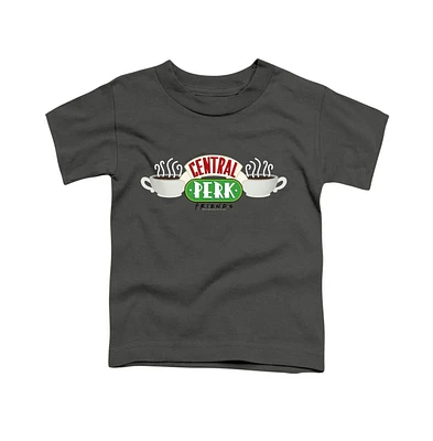 Friends Boys Central Perk Logo Short Sleeve Juvenile Tee / T-Shirt