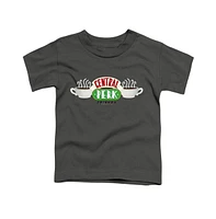 Friends Boys Central Perk Logo Short Sleeve Juvenile Tee / T-Shirt