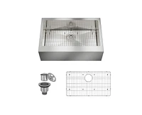 Casainc 33inch L x 22inch W Kitchen Sink with Accessories