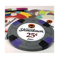 Slickblue Showdown 13.5-gram Poker Chips (25-pack) - Clay Composite $0.25