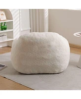 The Pop Home Giant Bean Bag Chair for Adults, Comfy Beanbag Couch with Armrests Living Room & Bedroom-The