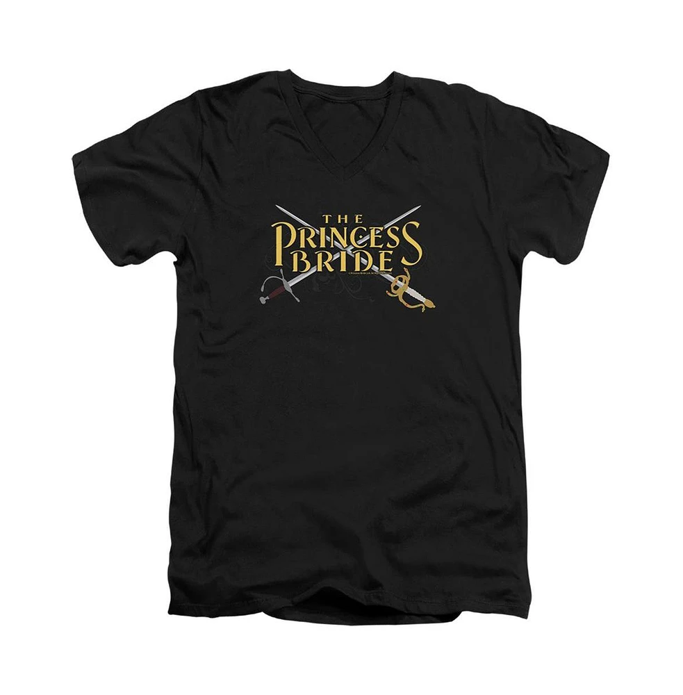 Princess Bride Mens Damper Short Sleeve Adult V Neck Premium Cotton Tee / T-Shirt