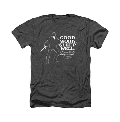 Princess Bride Men's Good Work Adult Heather T-Shirt