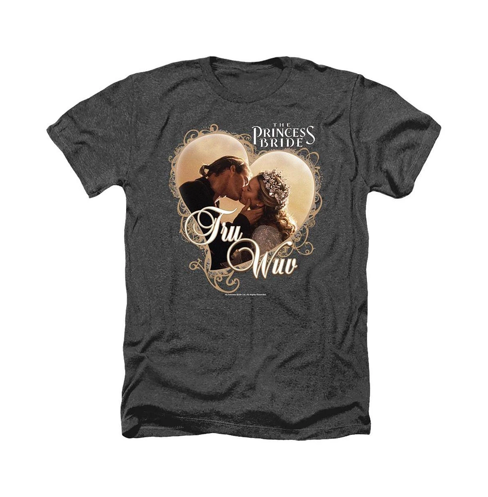 Princess Bride Men's Tru Wuv Adult Heather T-Shirt